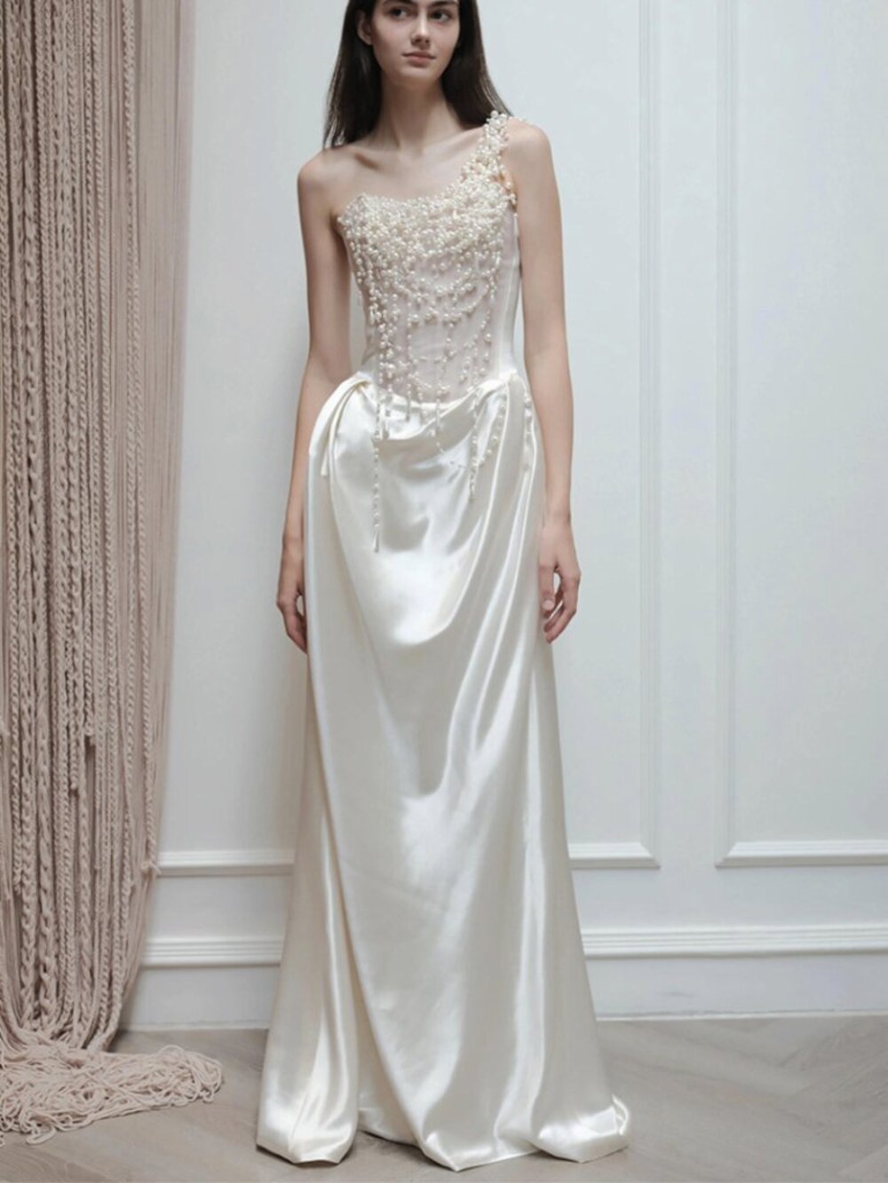 Stunning Fitted Strapless Maxi Dress